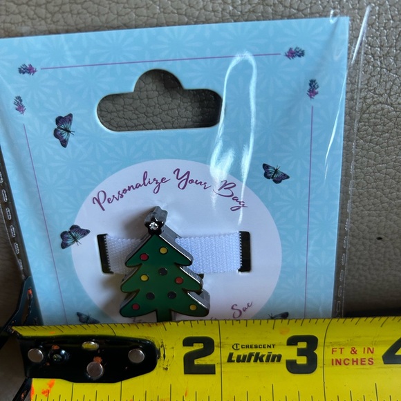 LUG Christmas Tree Bag Purse Charm 2024 Holiday Box Exclusive NEW - Picture 5 of 5